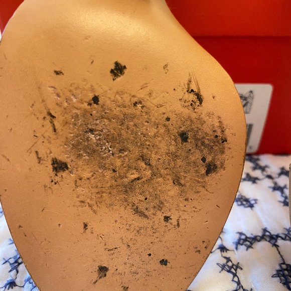 COACH Terri Veg Calf Formal Block Heel 7.5M - Picture 12 of 13